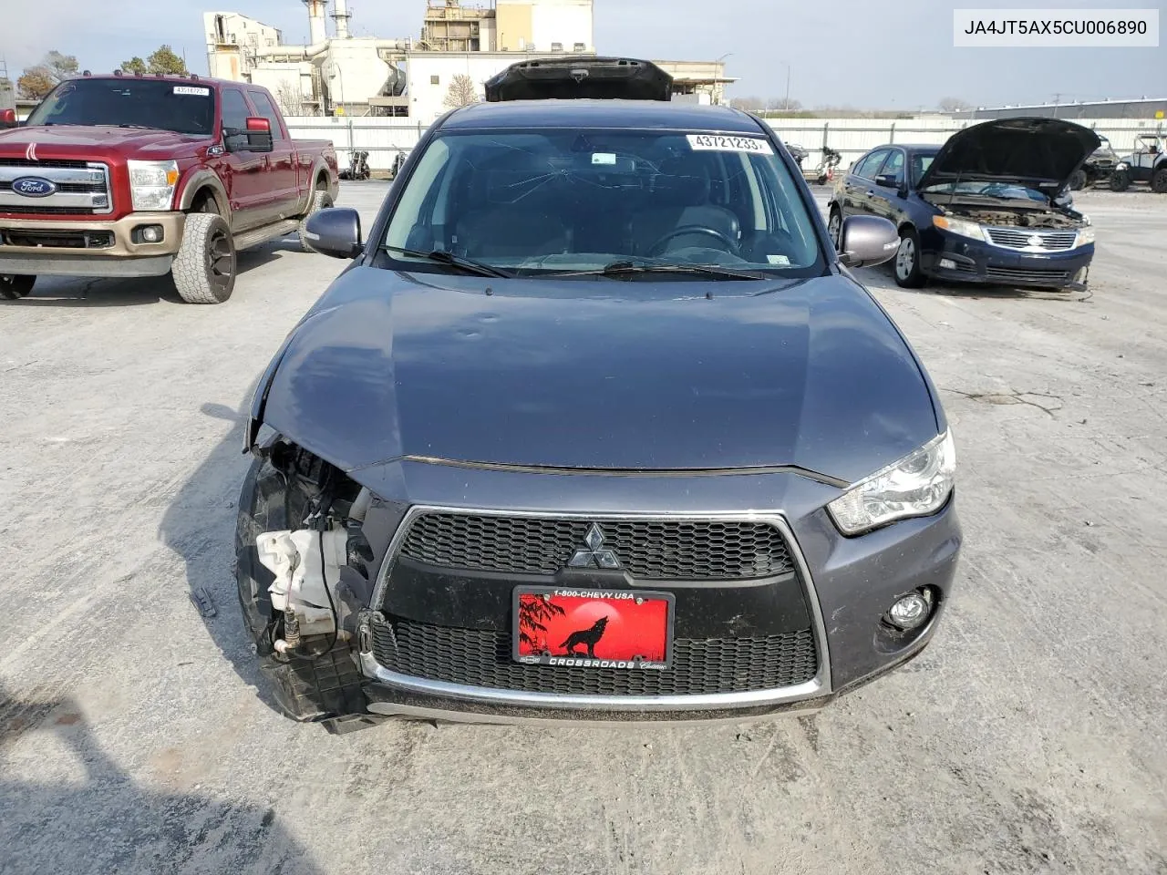 JA4JT5AX5CU006890 2012 Mitsubishi Outlander Gt