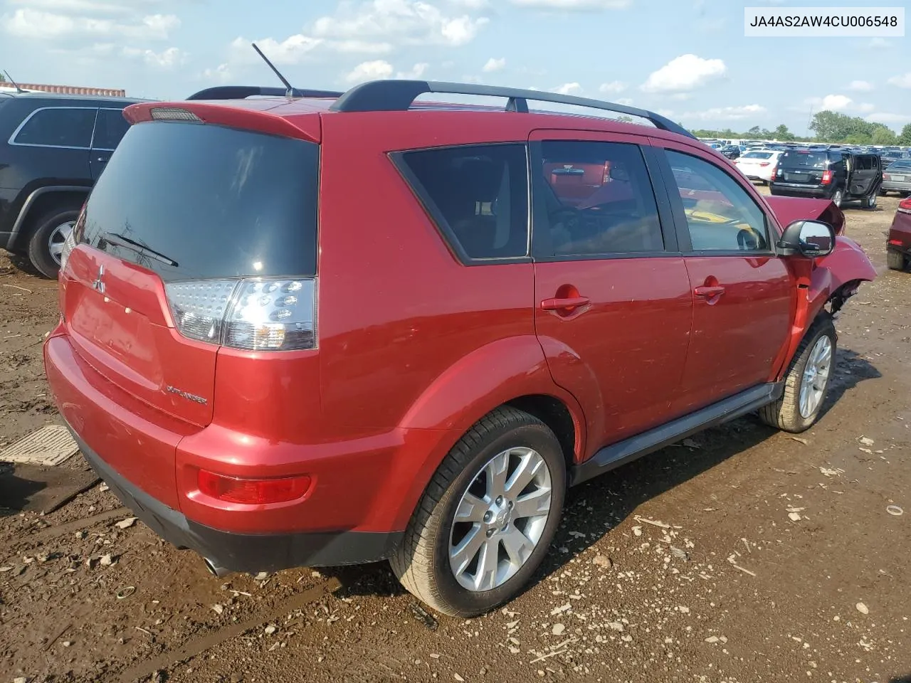 2012 Mitsubishi Outlander Es VIN: JA4AS2AW4CU006548 Lot: 62538234