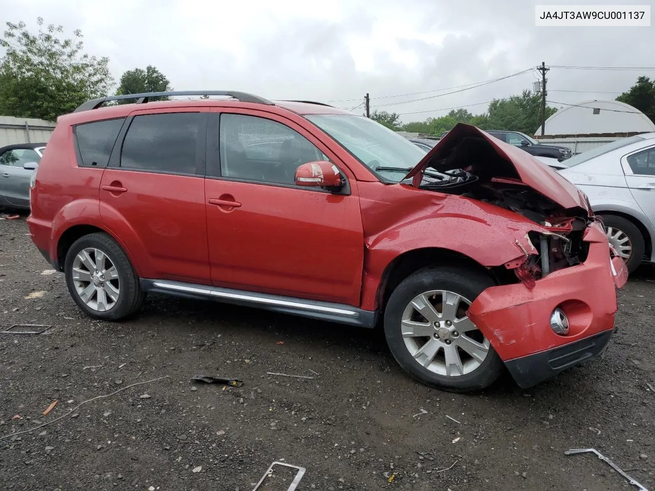 2012 Mitsubishi Outlander Se VIN: JA4JT3AW9CU001137 Lot: 66431574