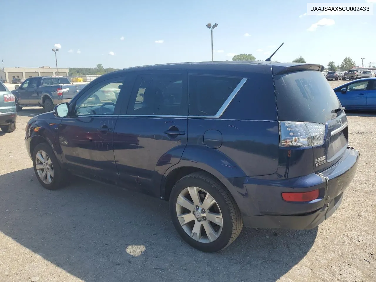 JA4JS4AX5CU002433 2012 Mitsubishi Outlander Gt