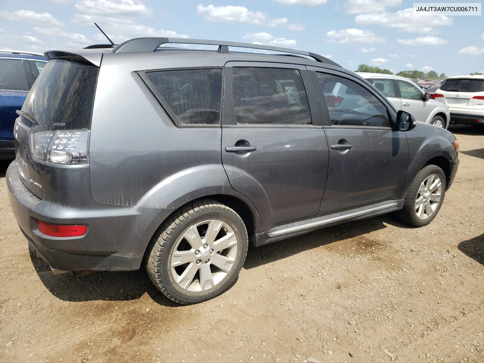 2012 Mitsubishi Outlander Se VIN: JA4JT3AW7CU006711 Lot: 68434974