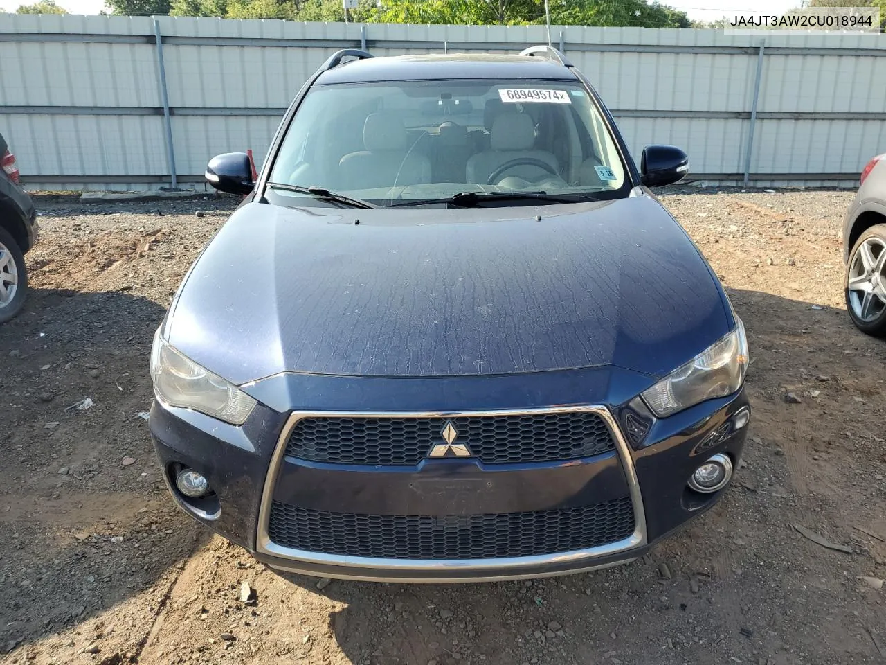 2012 Mitsubishi Outlander Se VIN: JA4JT3AW2CU018944 Lot: 68949574