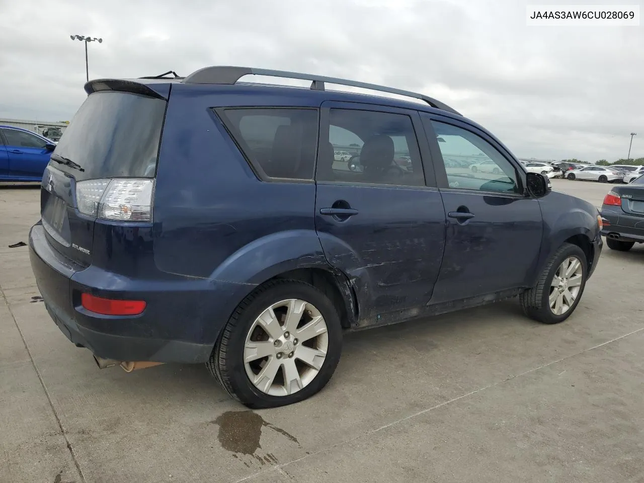 2012 Mitsubishi Outlander Se VIN: JA4AS3AW6CU028069 Lot: 70426464