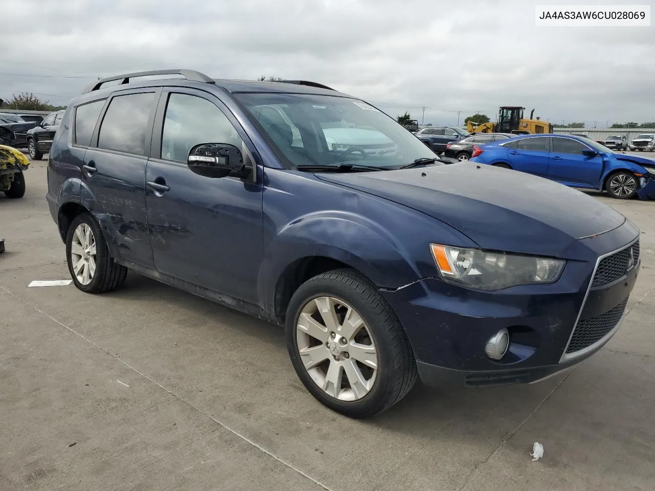 2012 Mitsubishi Outlander Se VIN: JA4AS3AW6CU028069 Lot: 70426464