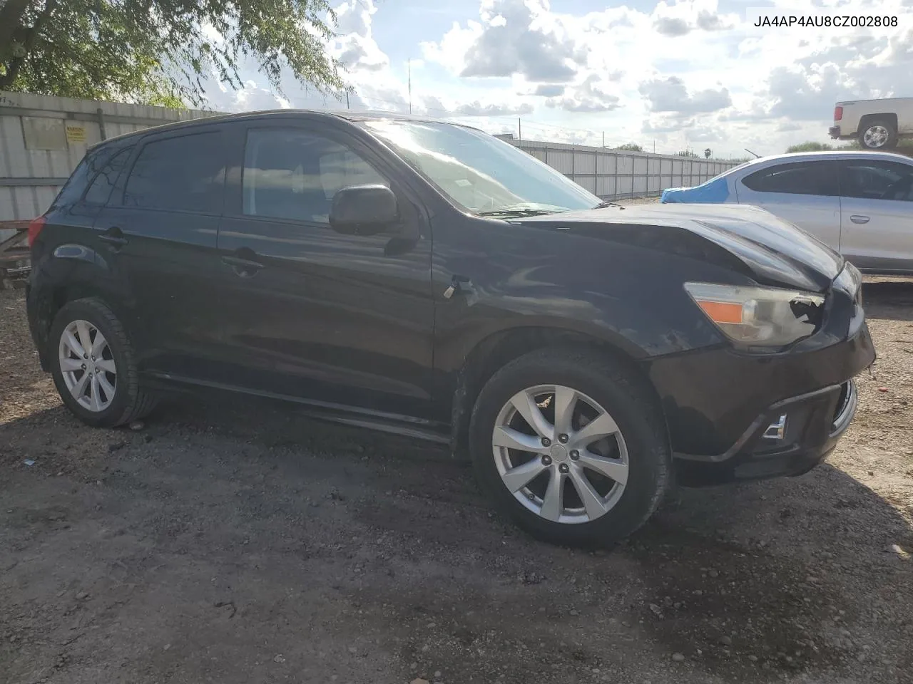 2012 Mitsubishi Outlander Sport Se VIN: JA4AP4AU8CZ002808 Lot: 71225434