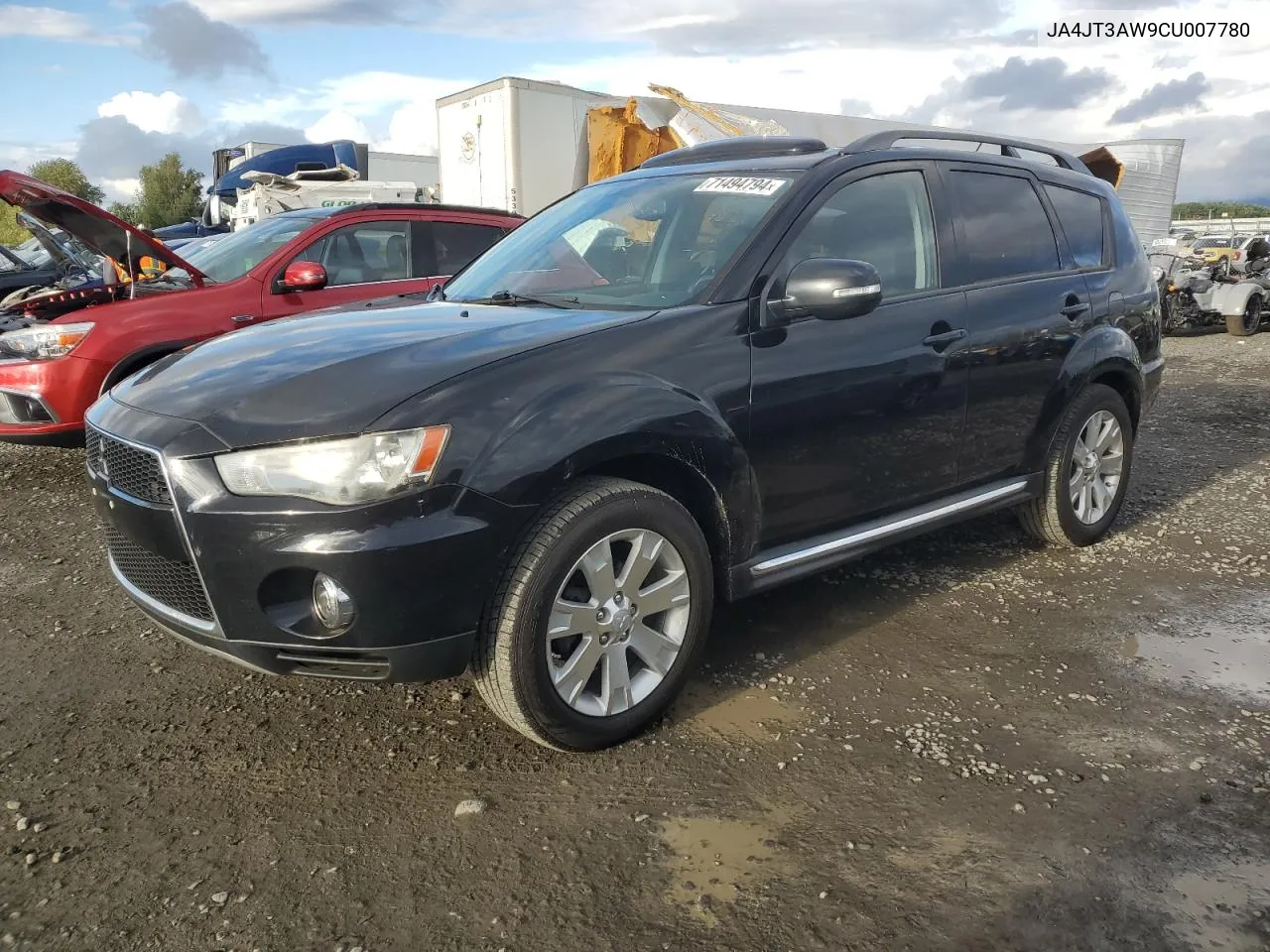 2012 Mitsubishi Outlander Se VIN: JA4JT3AW9CU007780 Lot: 71494794