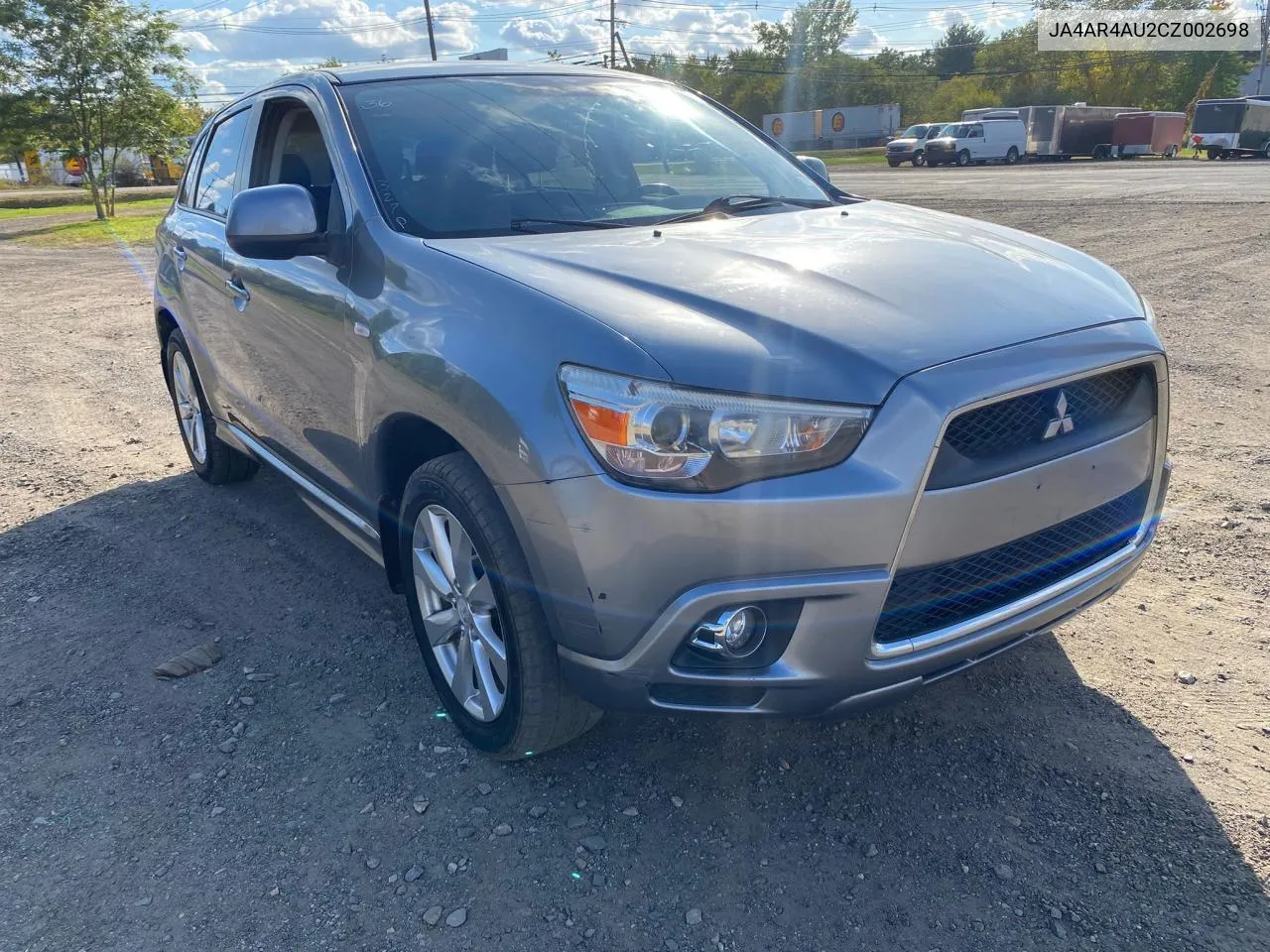 2012 Mitsubishi Outlander VIN: JA4AR4AU2CZ002698 Lot: 74840434