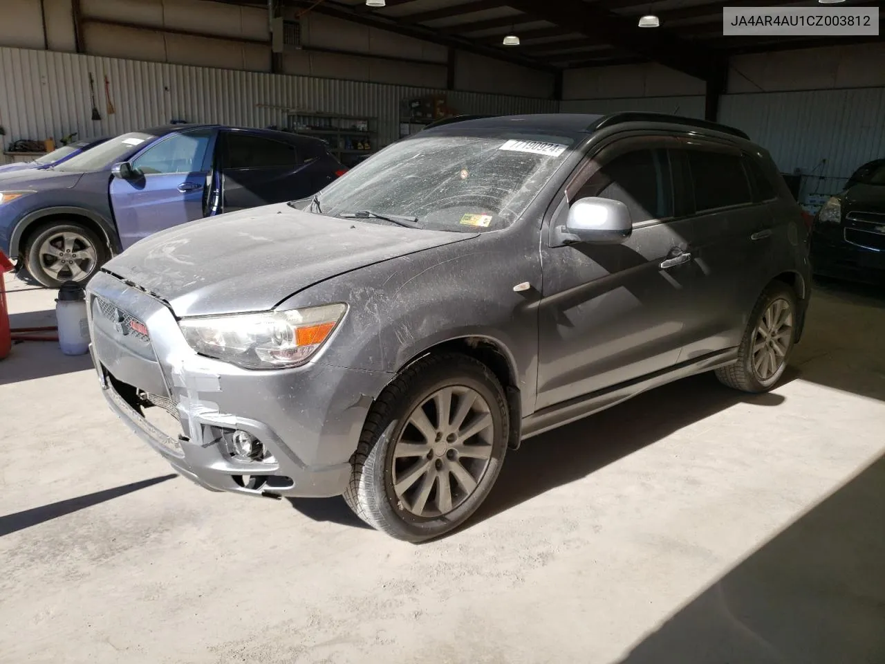 2012 Mitsubishi Outlander Sport Se VIN: JA4AR4AU1CZ003812 Lot: 77190924