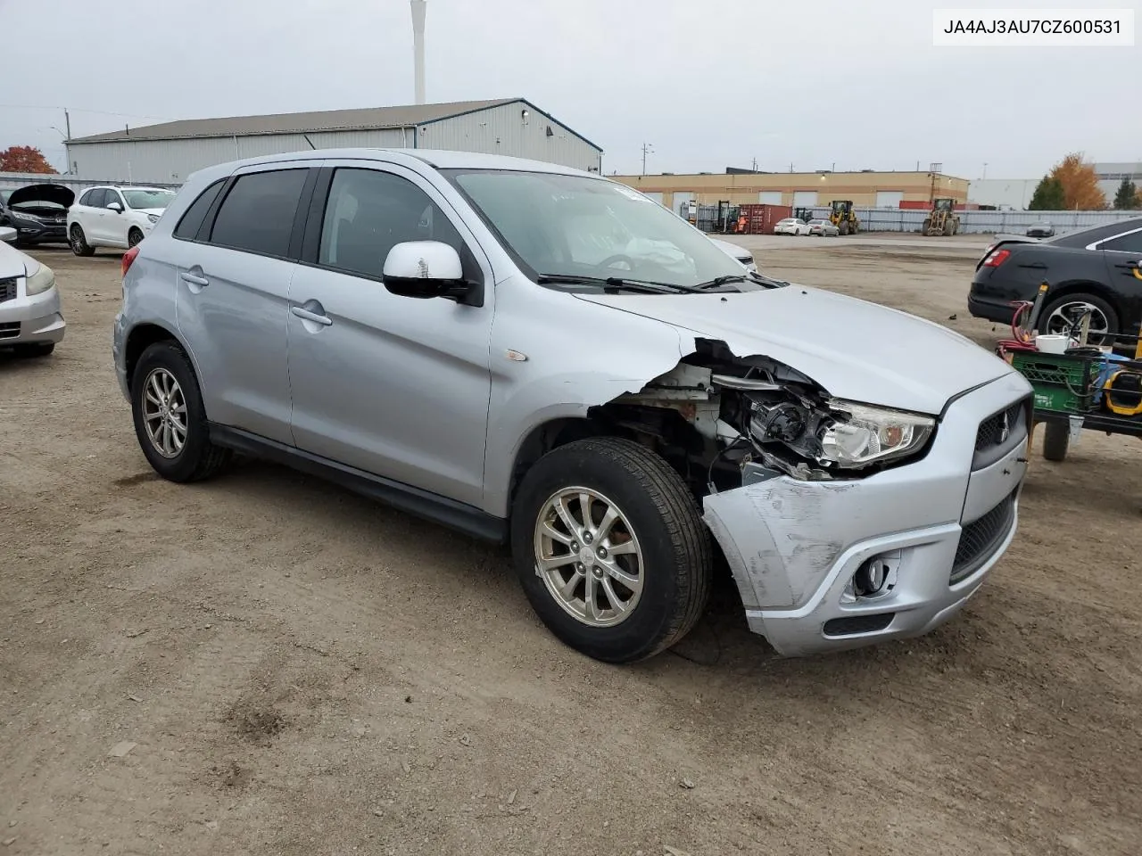 2012 Mitsubishi Rvr Se VIN: JA4AJ3AU7CZ600531 Lot: 77403264