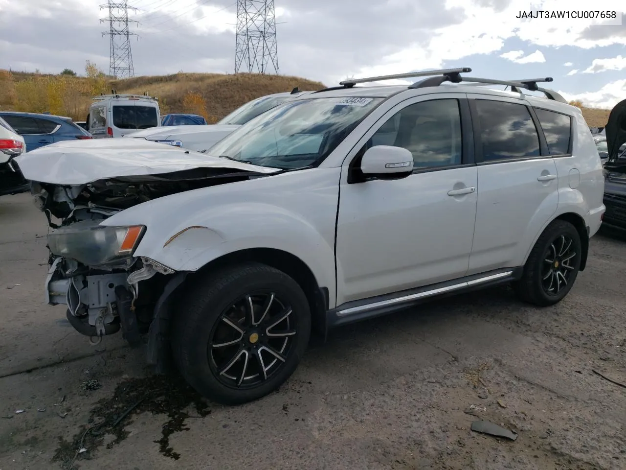 2012 Mitsubishi Outlander Se VIN: JA4JT3AW1CU007658 Lot: 78393434