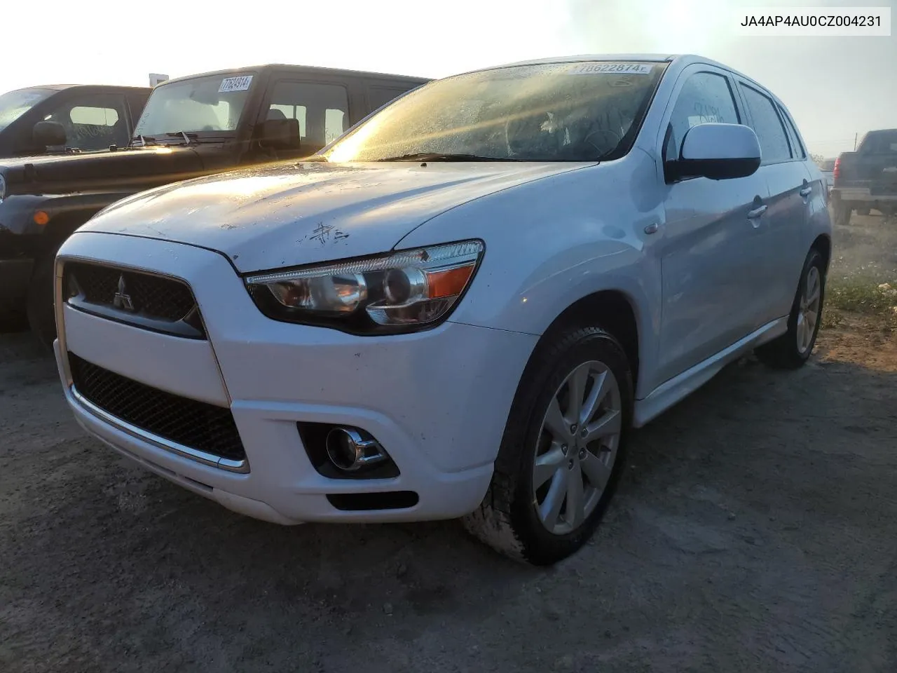 2012 Mitsubishi Outlander Sport Se VIN: JA4AP4AU0CZ004231 Lot: 78622874