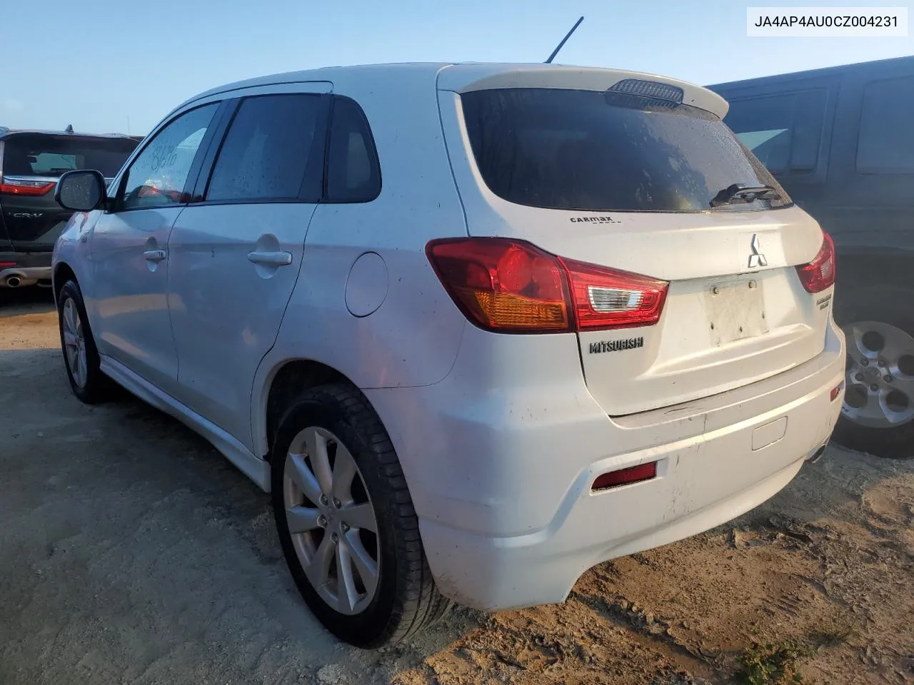 2012 Mitsubishi Outlander Sport Se VIN: JA4AP4AU0CZ004231 Lot: 78622874