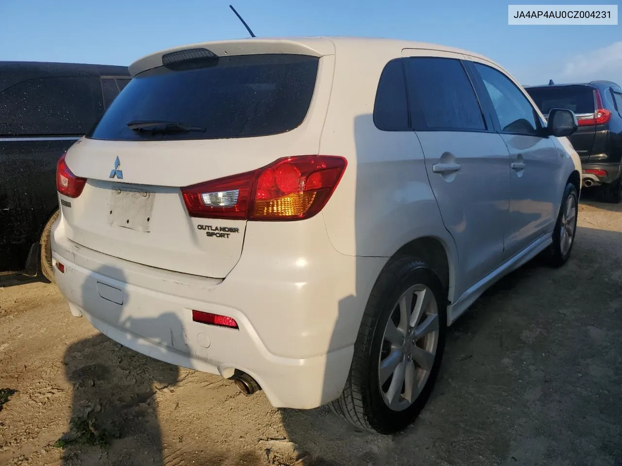 2012 Mitsubishi Outlander Sport Se VIN: JA4AP4AU0CZ004231 Lot: 78622874