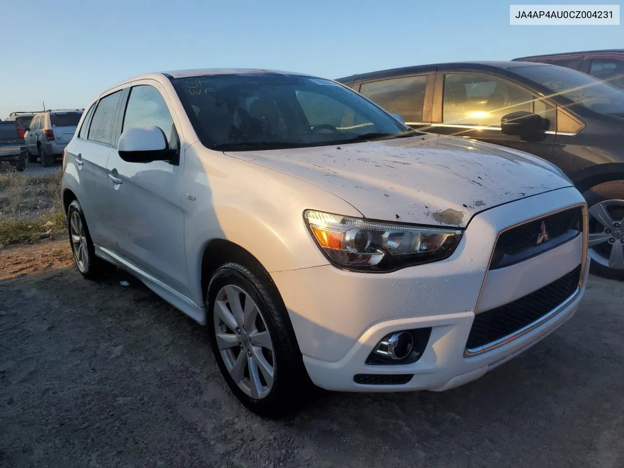 2012 Mitsubishi Outlander Sport Se VIN: JA4AP4AU0CZ004231 Lot: 78622874