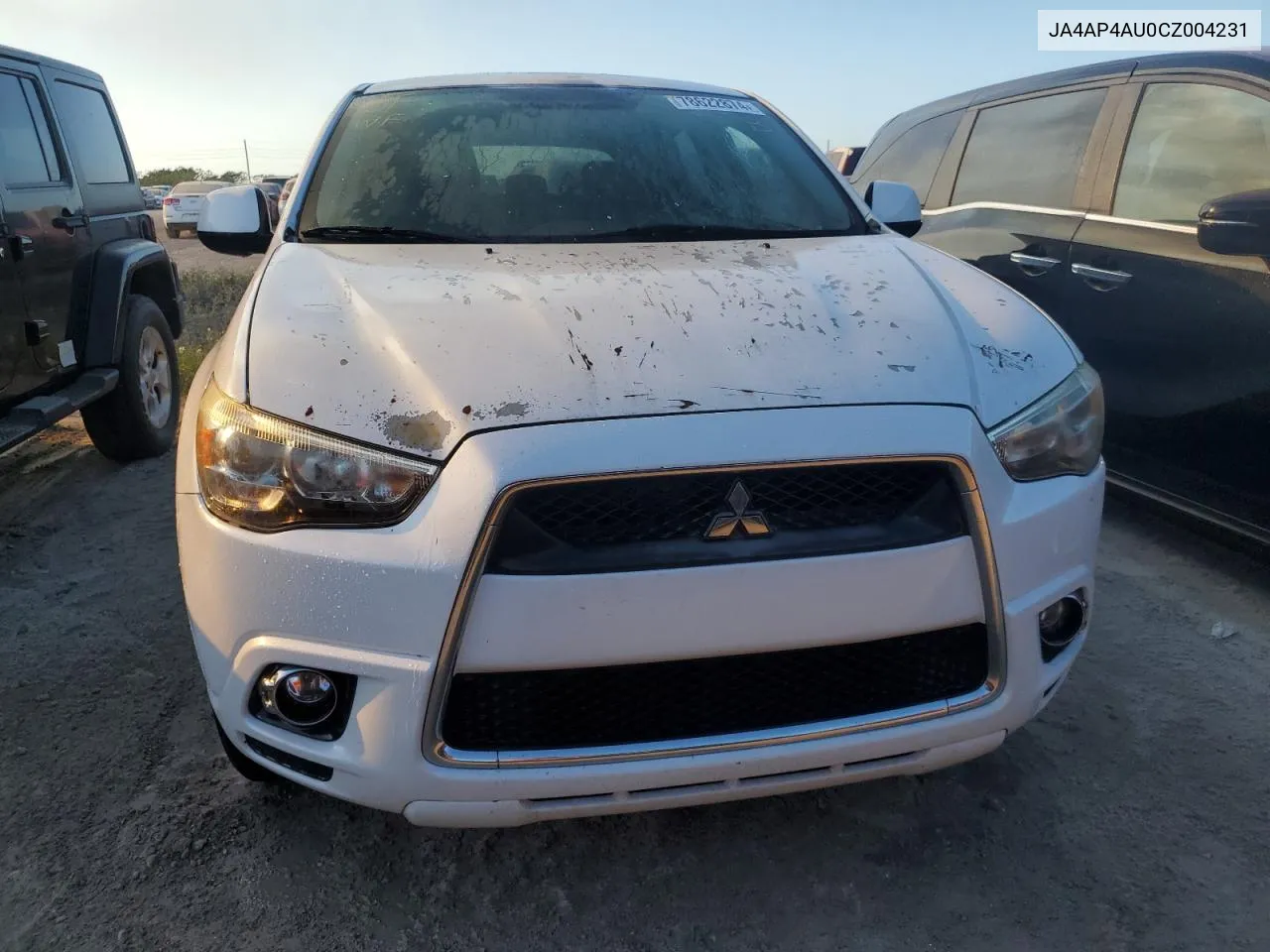 2012 Mitsubishi Outlander Sport Se VIN: JA4AP4AU0CZ004231 Lot: 78622874