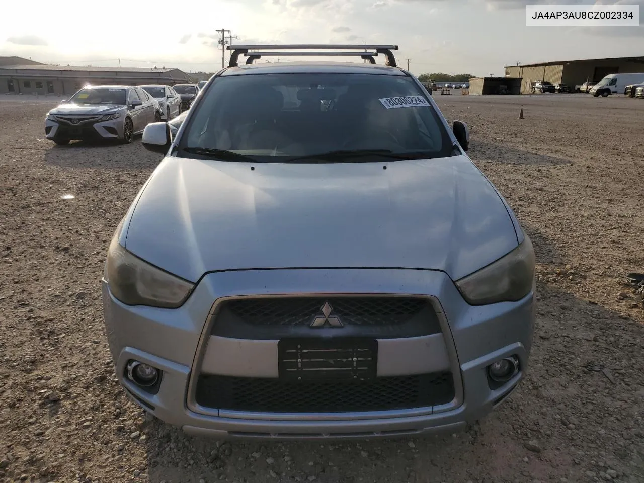 2012 Mitsubishi Outlander Sport Es VIN: JA4AP3AU8CZ002334 Lot: 80306224