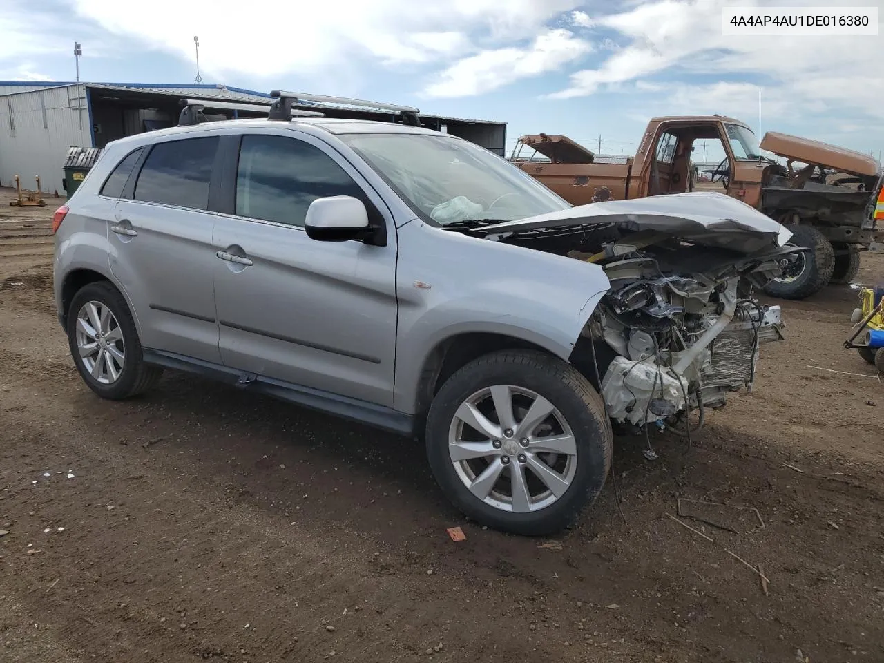 2013 Mitsubishi Outlander Sport Se VIN: 4A4AP4AU1DE016380 Lot: 50991404