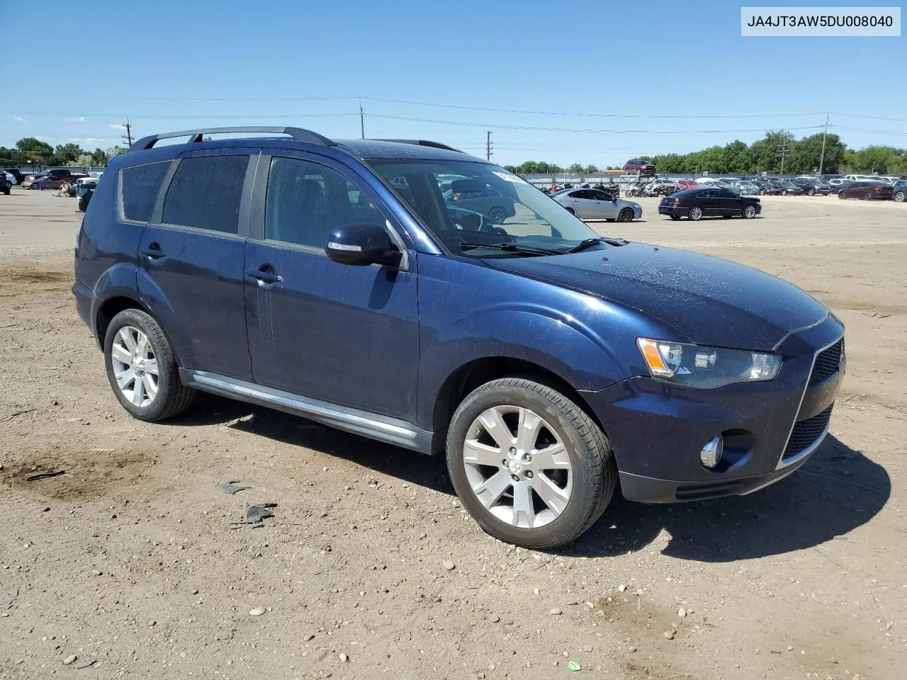 2013 Mitsubishi Outlander Se VIN: JA4JT3AW5DU008040 Lot: 54015984