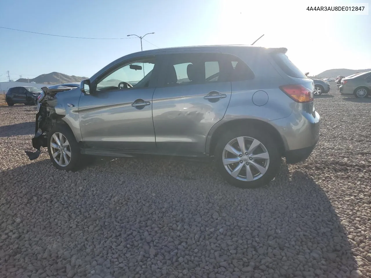 2013 Mitsubishi Outlander Sport Es VIN: 4A4AR3AU8DE012847 Lot: 54229774