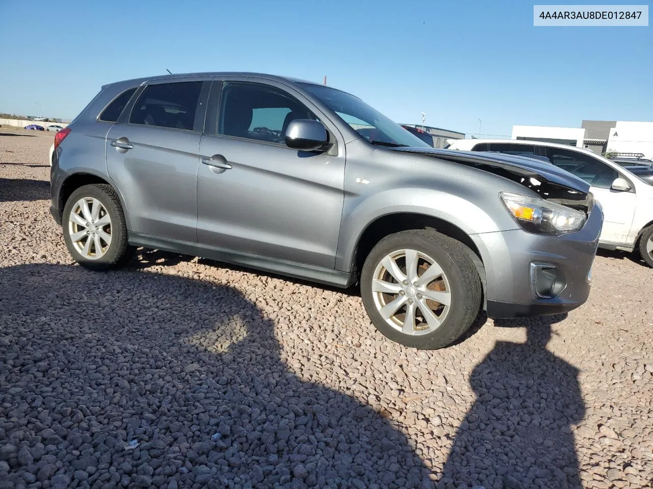 2013 Mitsubishi Outlander Sport Es VIN: 4A4AR3AU8DE012847 Lot: 54229774