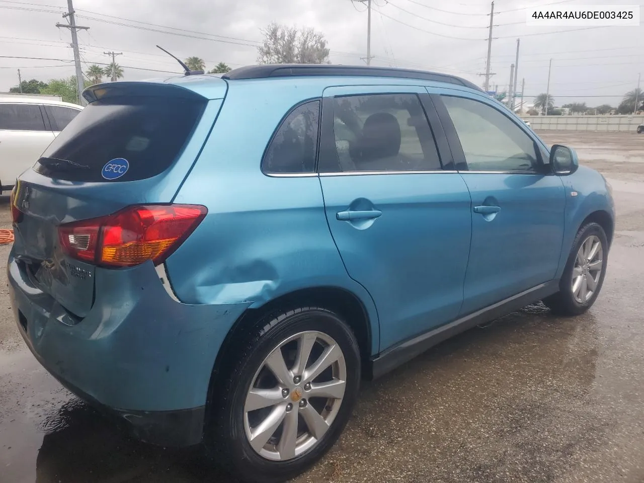 2013 Mitsubishi Outlander Sport Se VIN: 4A4AR4AU6DE003425 Lot: 55128254