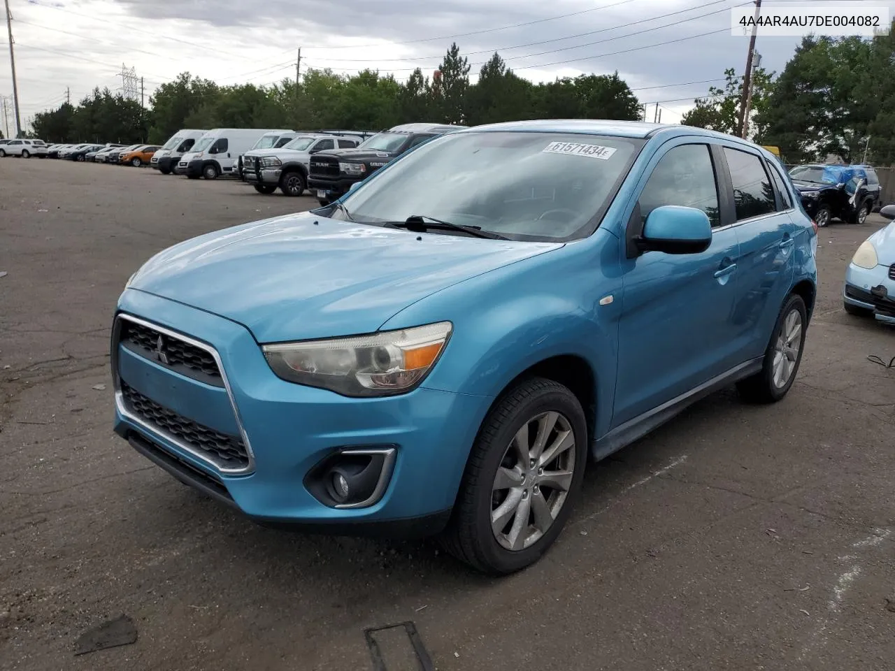 4A4AR4AU7DE004082 2013 Mitsubishi Outlander Sport Se