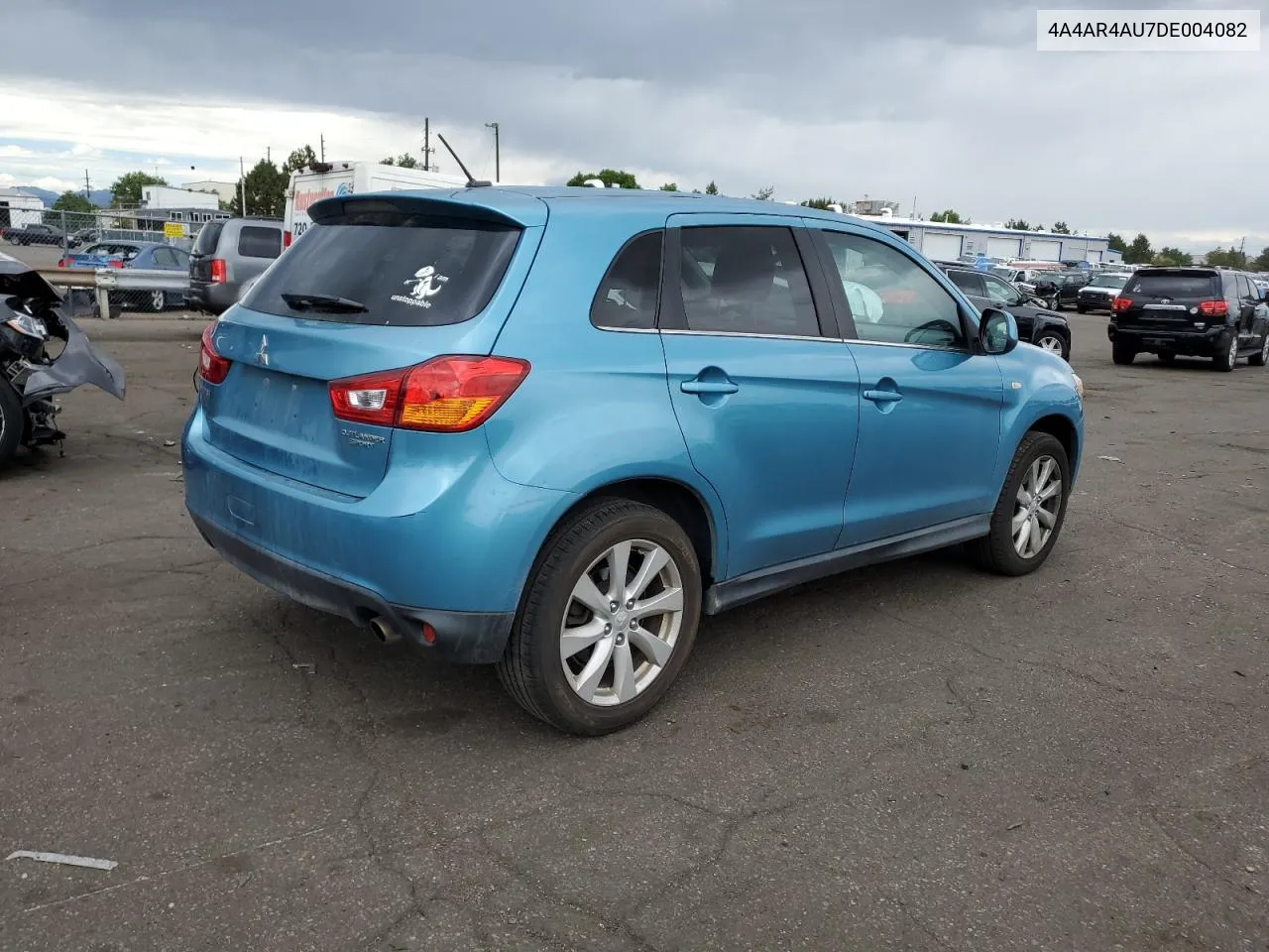 2013 Mitsubishi Outlander Sport Se VIN: 4A4AR4AU7DE004082 Lot: 61571434