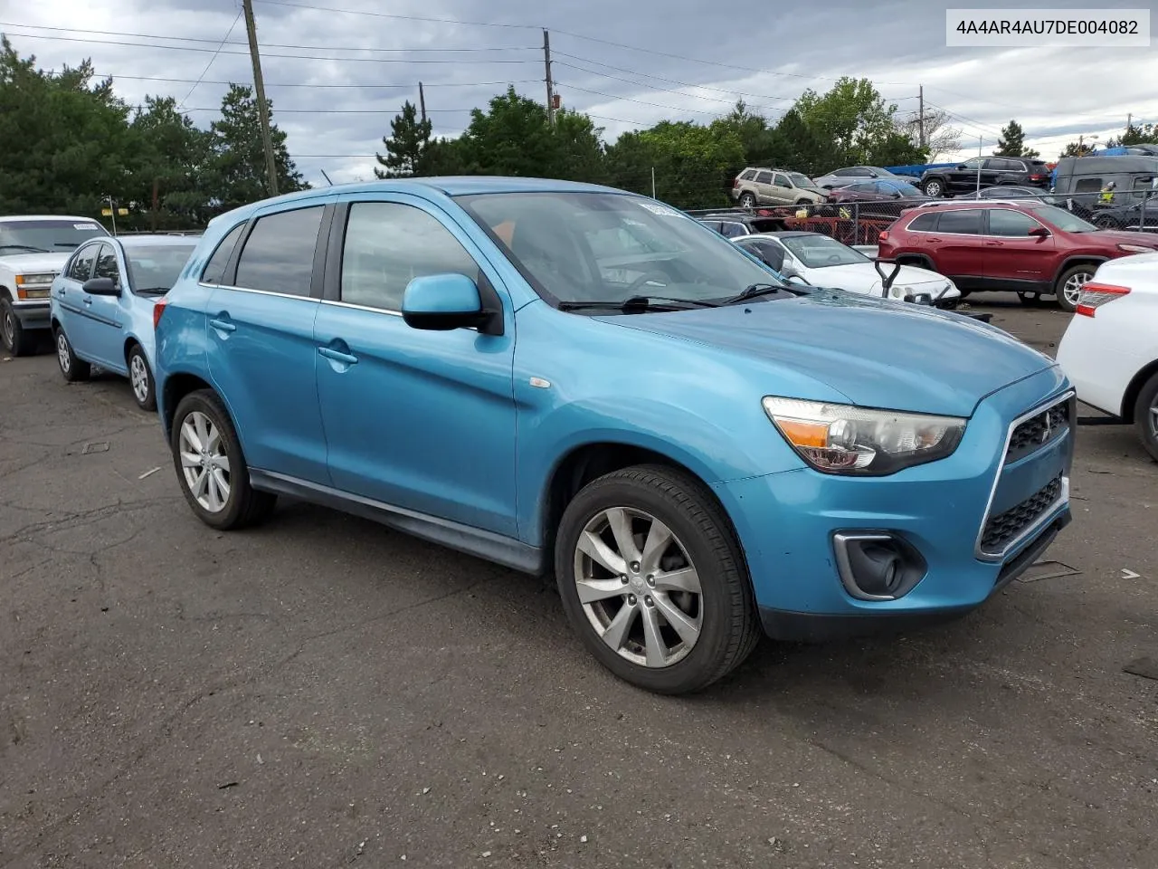 2013 Mitsubishi Outlander Sport Se VIN: 4A4AR4AU7DE004082 Lot: 61571434