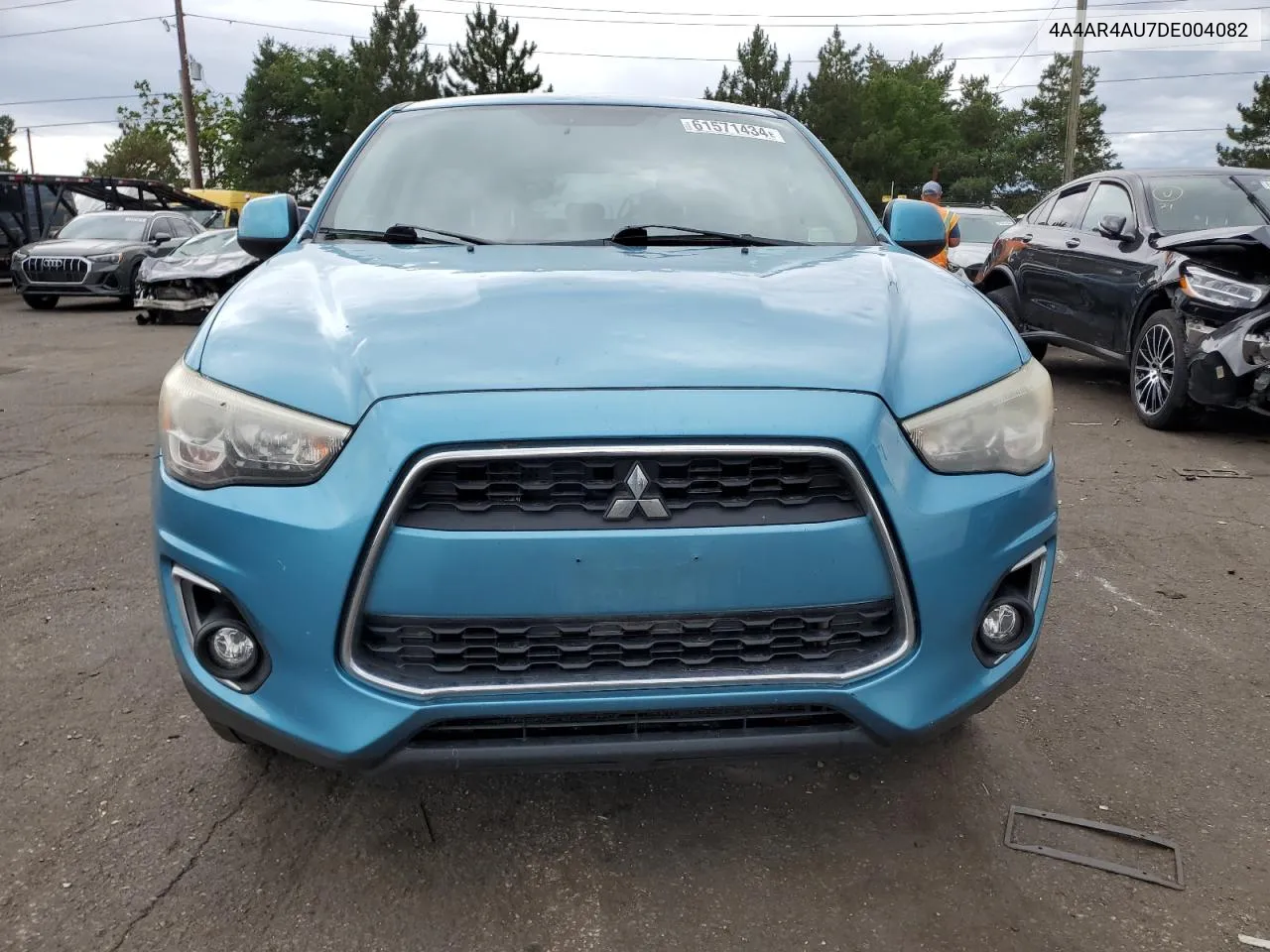 2013 Mitsubishi Outlander Sport Se VIN: 4A4AR4AU7DE004082 Lot: 61571434