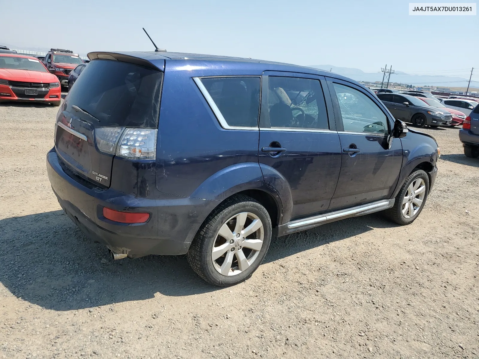 2013 Mitsubishi Outlander Gt VIN: JA4JT5AX7DU013261 Lot: 63191894