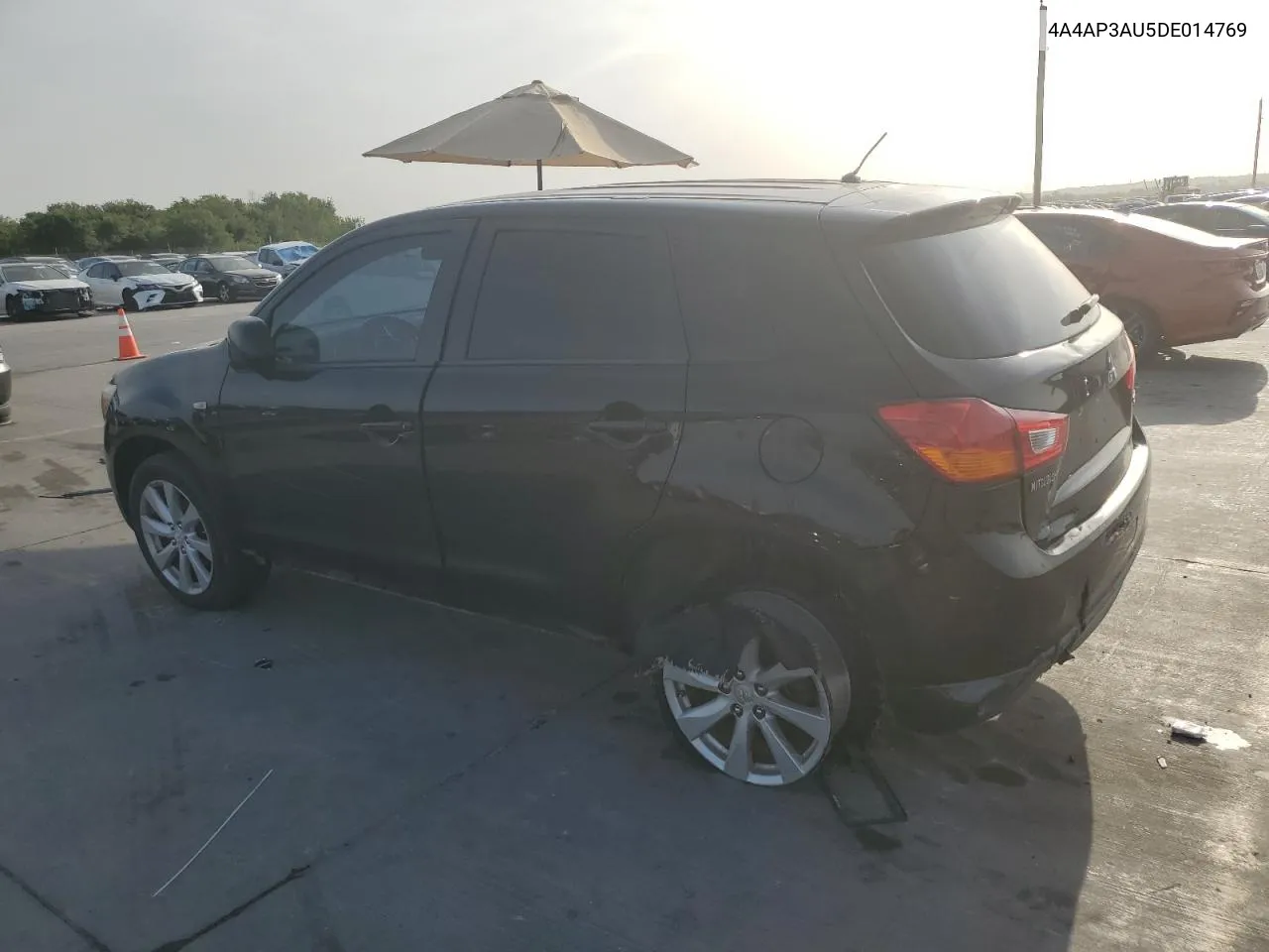 2013 Mitsubishi Outlander Sport Es VIN: 4A4AP3AU5DE014769 Lot: 65483404