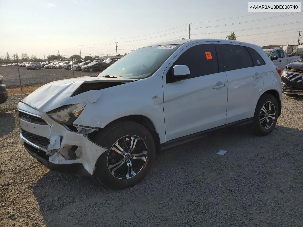 4A4AR3AU3DE008740 2013 Mitsubishi Outlander Sport Es