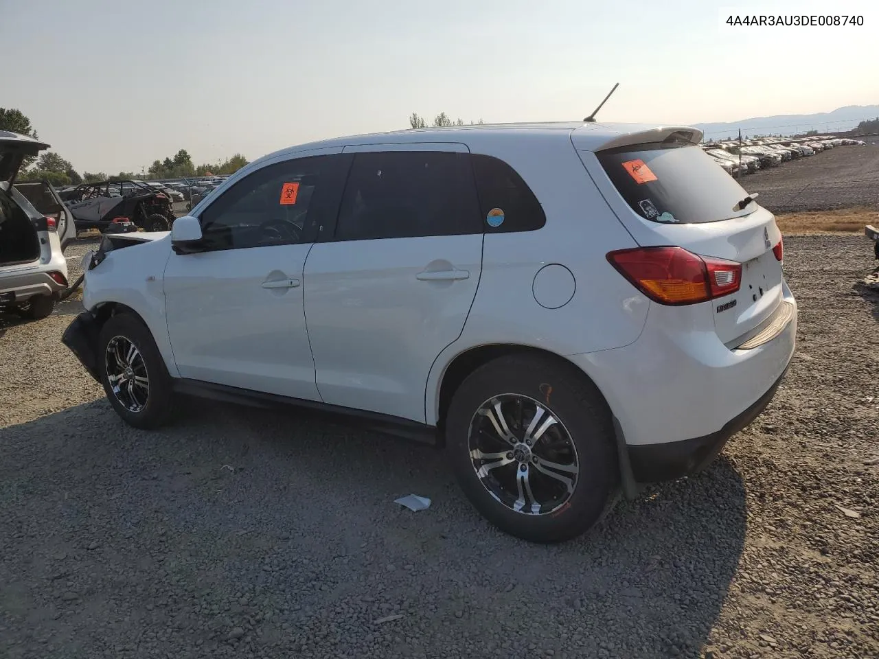 2013 Mitsubishi Outlander Sport Es VIN: 4A4AR3AU3DE008740 Lot: 65591834