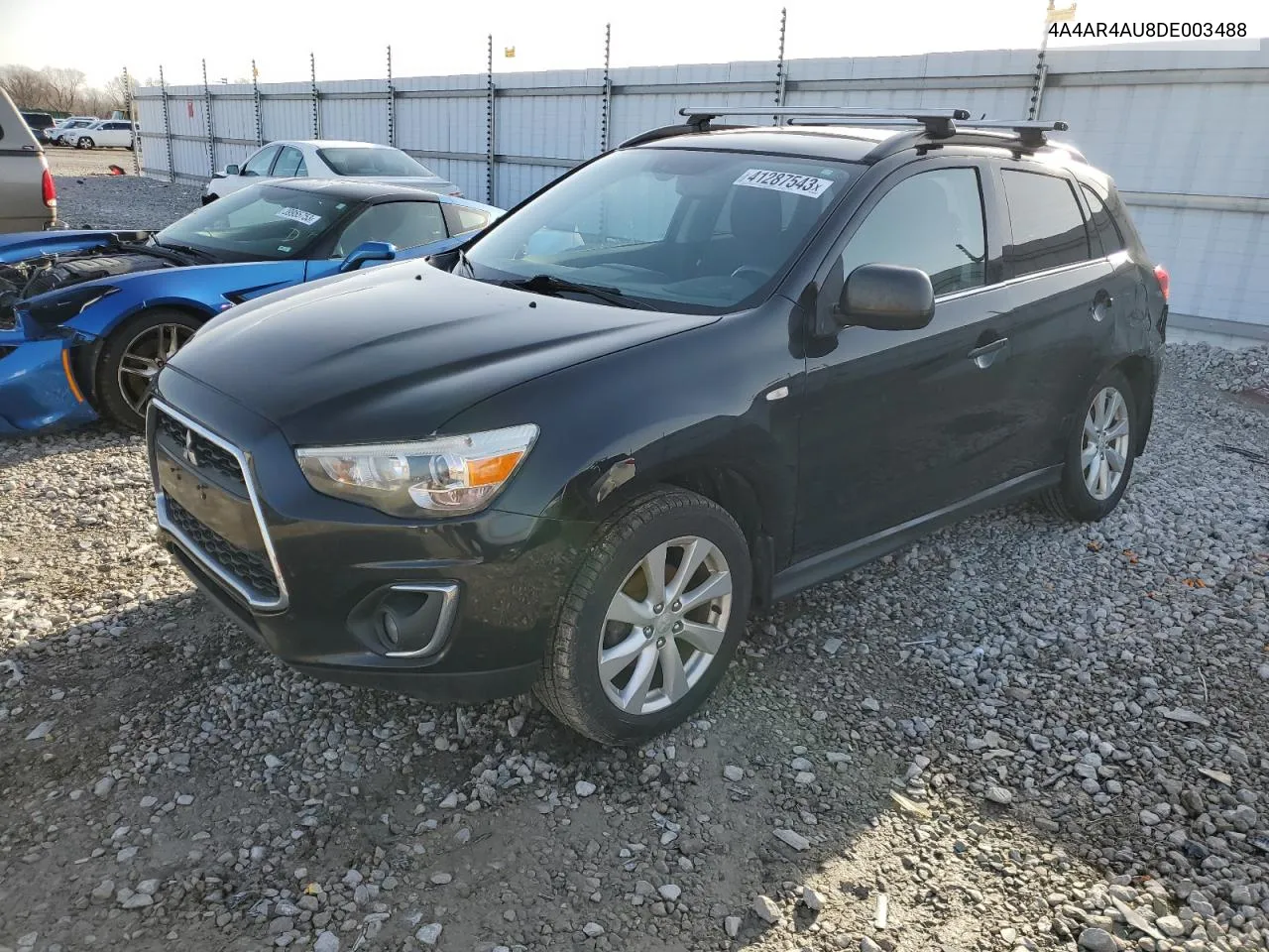 2013 Mitsubishi Outlander Sport Se VIN: 4A4AR4AU8DE003488 Lot: 66874033