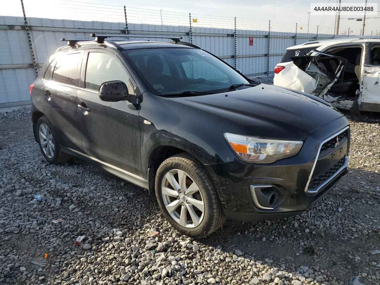 2013 Mitsubishi Outlander Sport Se VIN: 4A4AR4AU8DE003488 Lot: 66874033