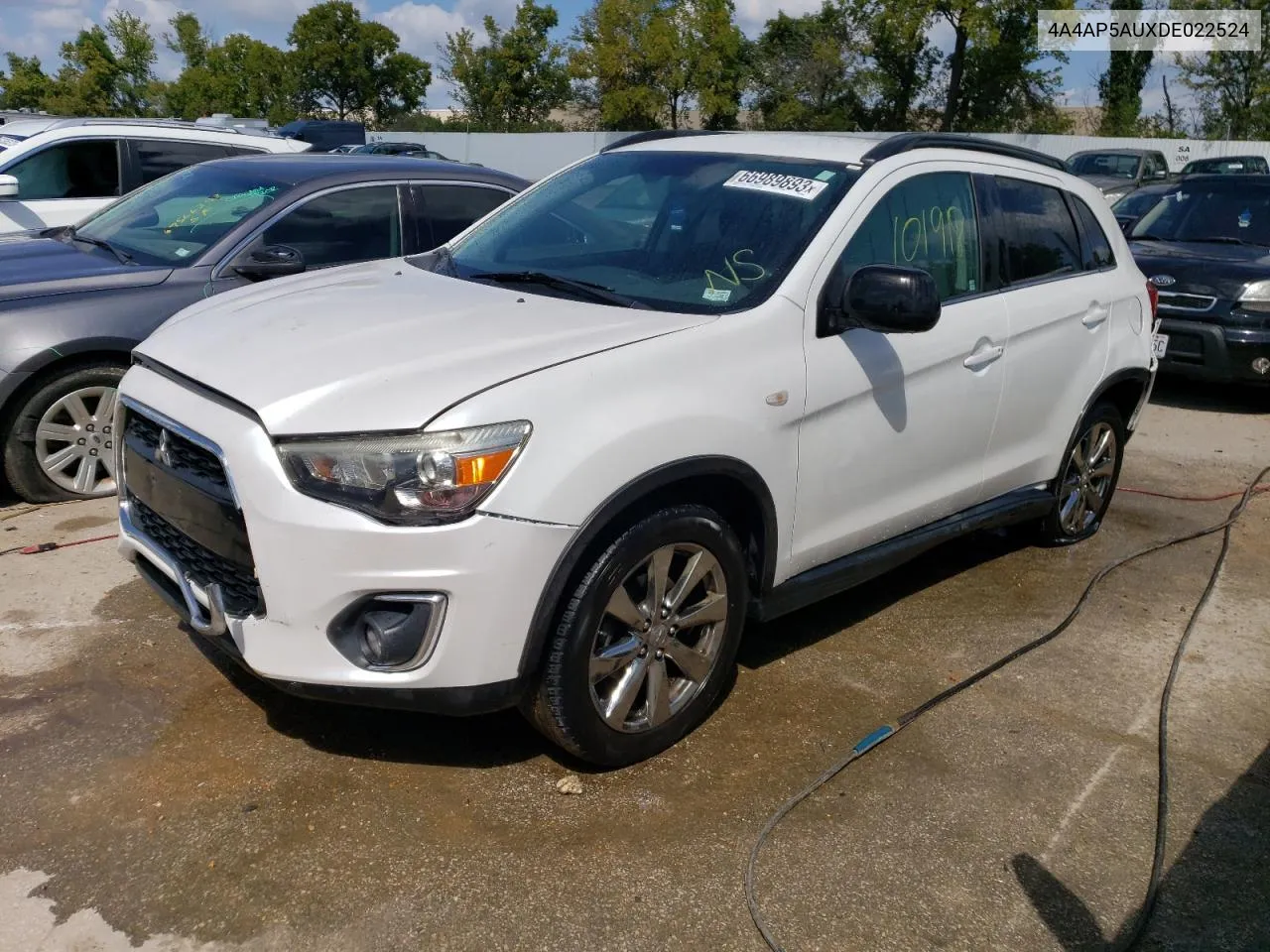 2013 Mitsubishi Outlander Sport Le VIN: 4A4AP5AUXDE022524 Lot: 66989893