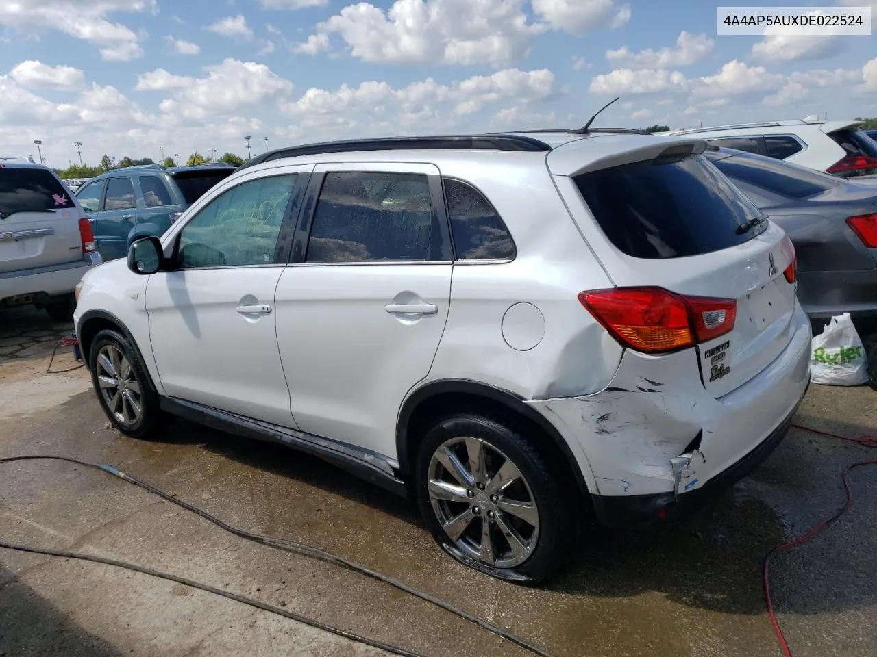 2013 Mitsubishi Outlander Sport Le VIN: 4A4AP5AUXDE022524 Lot: 66989893