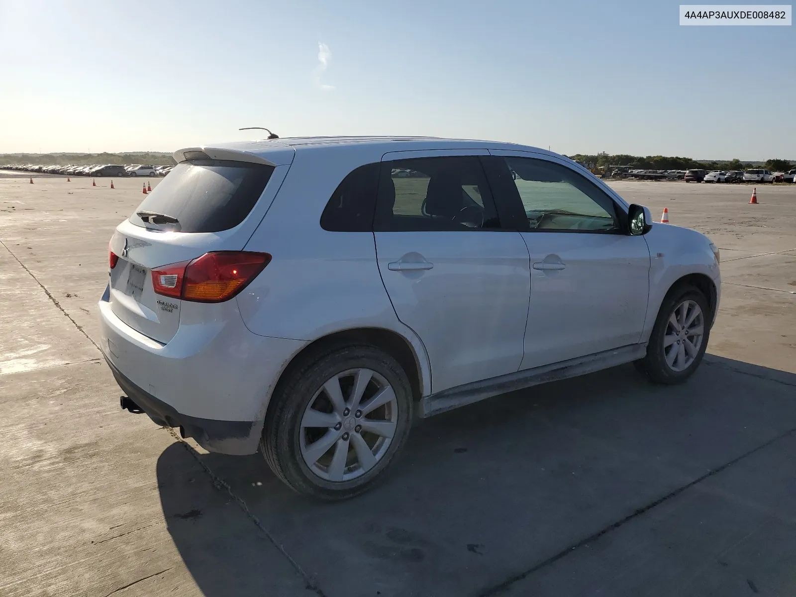 2013 Mitsubishi Outlander Sport Es VIN: 4A4AP3AUXDE008482 Lot: 67207444