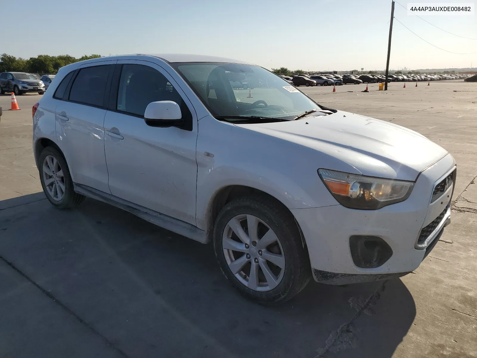 2013 Mitsubishi Outlander Sport Es VIN: 4A4AP3AUXDE008482 Lot: 67207444