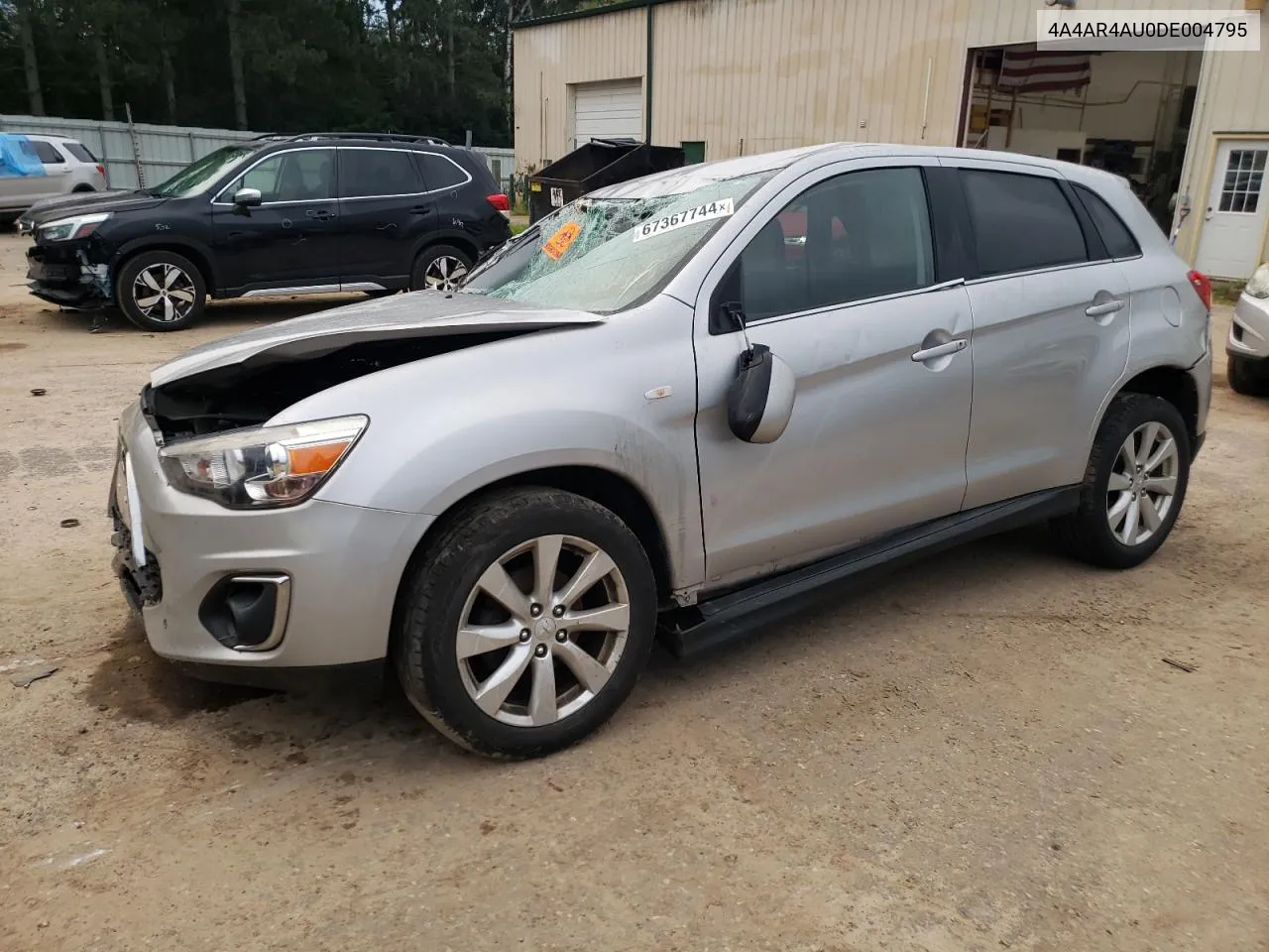 4A4AR4AU0DE004795 2013 Mitsubishi Outlander Sport Se