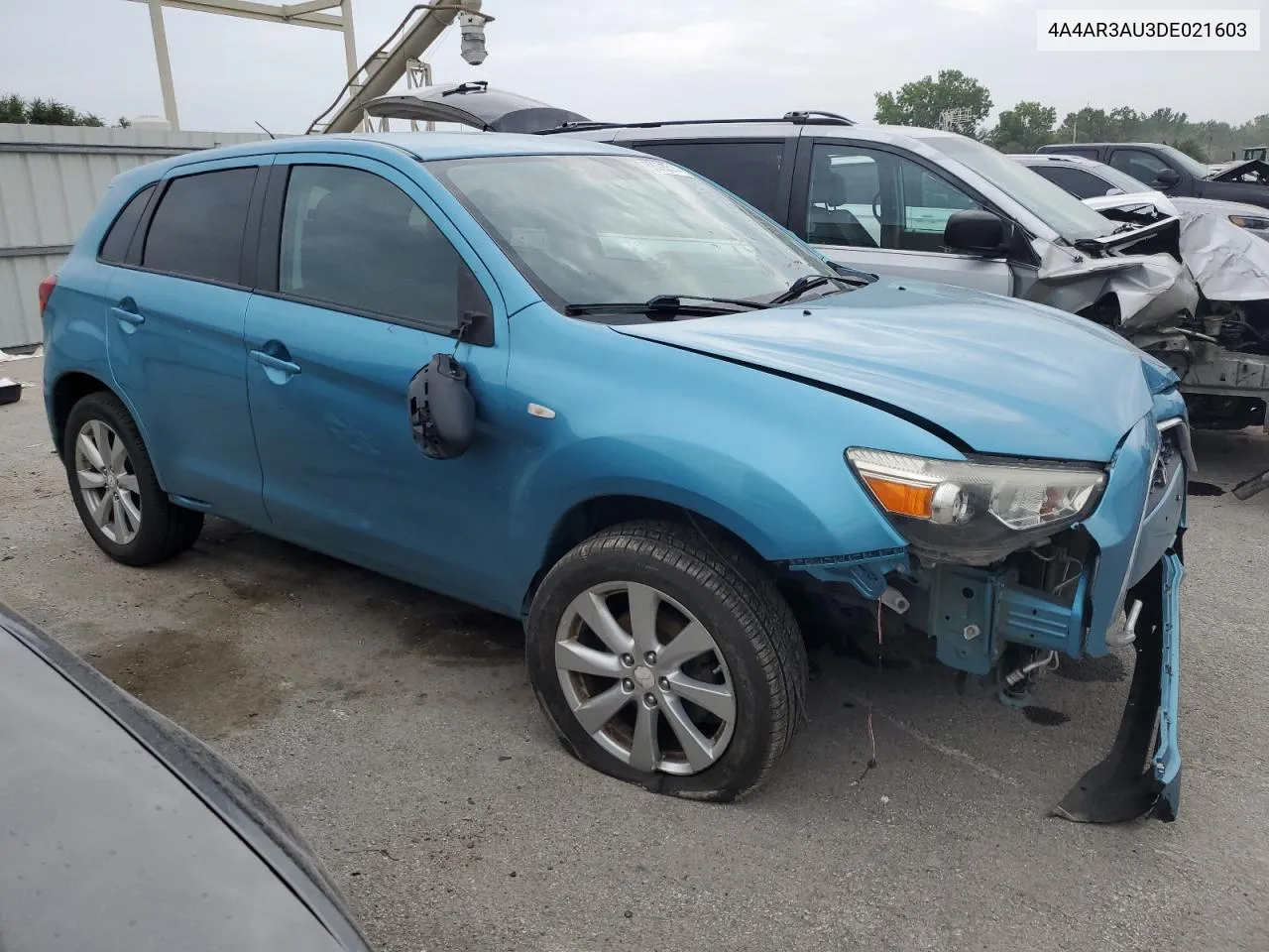 2013 Mitsubishi Outlander Sport Es VIN: 4A4AR3AU3DE021603 Lot: 68090514