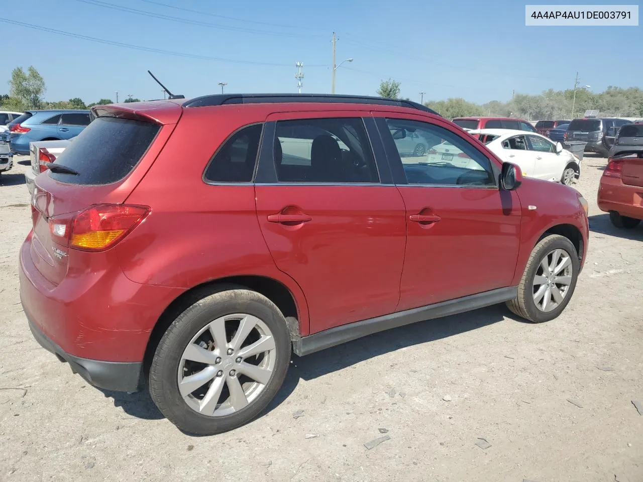 2013 Mitsubishi Outlander Sport Se VIN: 4A4AP4AU1DE003791 Lot: 68757264