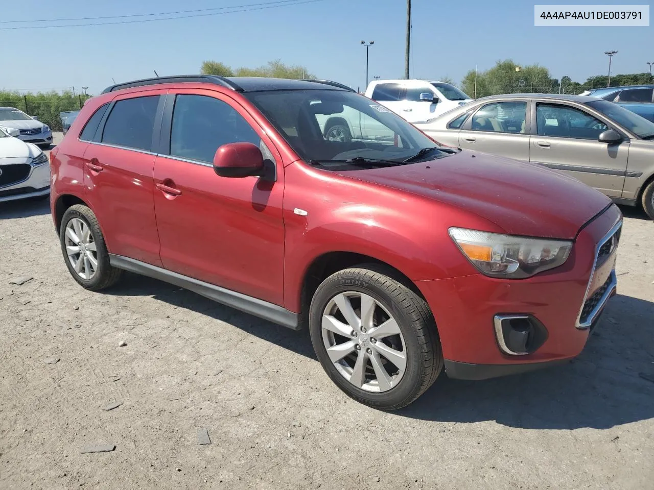 2013 Mitsubishi Outlander Sport Se VIN: 4A4AP4AU1DE003791 Lot: 68757264