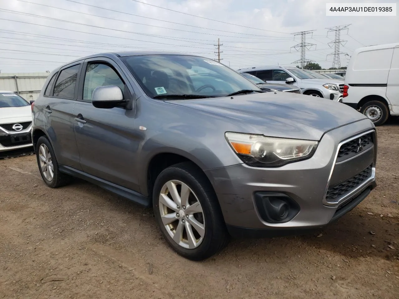 2013 Mitsubishi Outlander Sport Es VIN: 4A4AP3AU1DE019385 Lot: 69008164