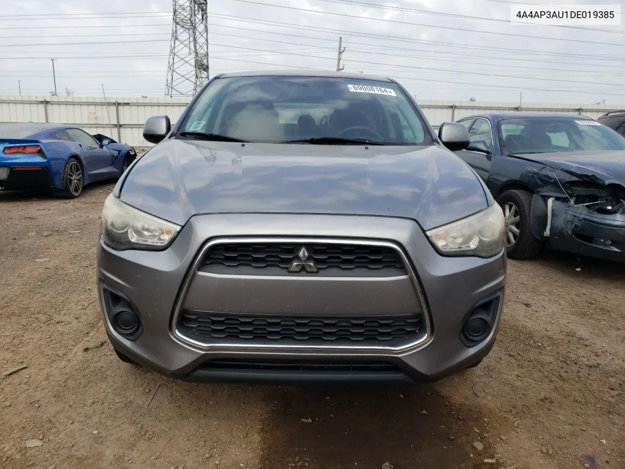 2013 Mitsubishi Outlander Sport Es VIN: 4A4AP3AU1DE019385 Lot: 69008164