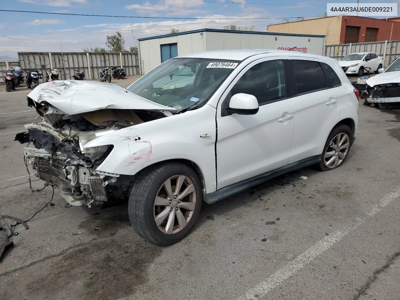 2013 Mitsubishi Outlander Sport Es VIN: 4A4AR3AU6DE009221 Lot: 69076464