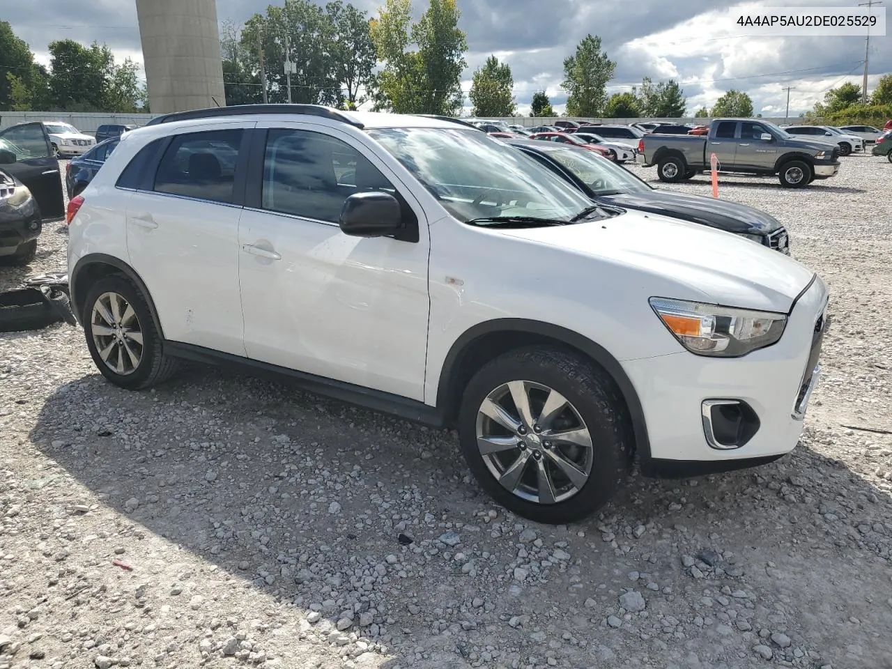 2013 Mitsubishi Outlander Sport Le VIN: 4A4AP5AU2DE025529 Lot: 69765574