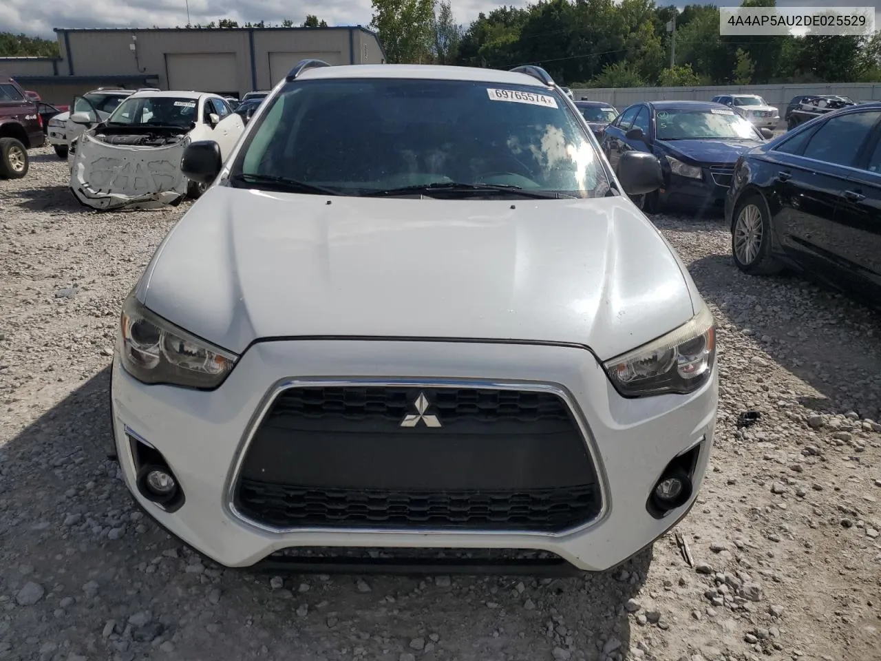 2013 Mitsubishi Outlander Sport Le VIN: 4A4AP5AU2DE025529 Lot: 69765574