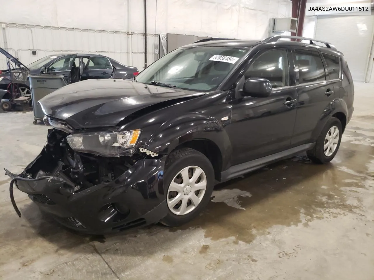 2013 Mitsubishi Outlander Es VIN: JA4AS2AW6DU011512 Lot: 70050484