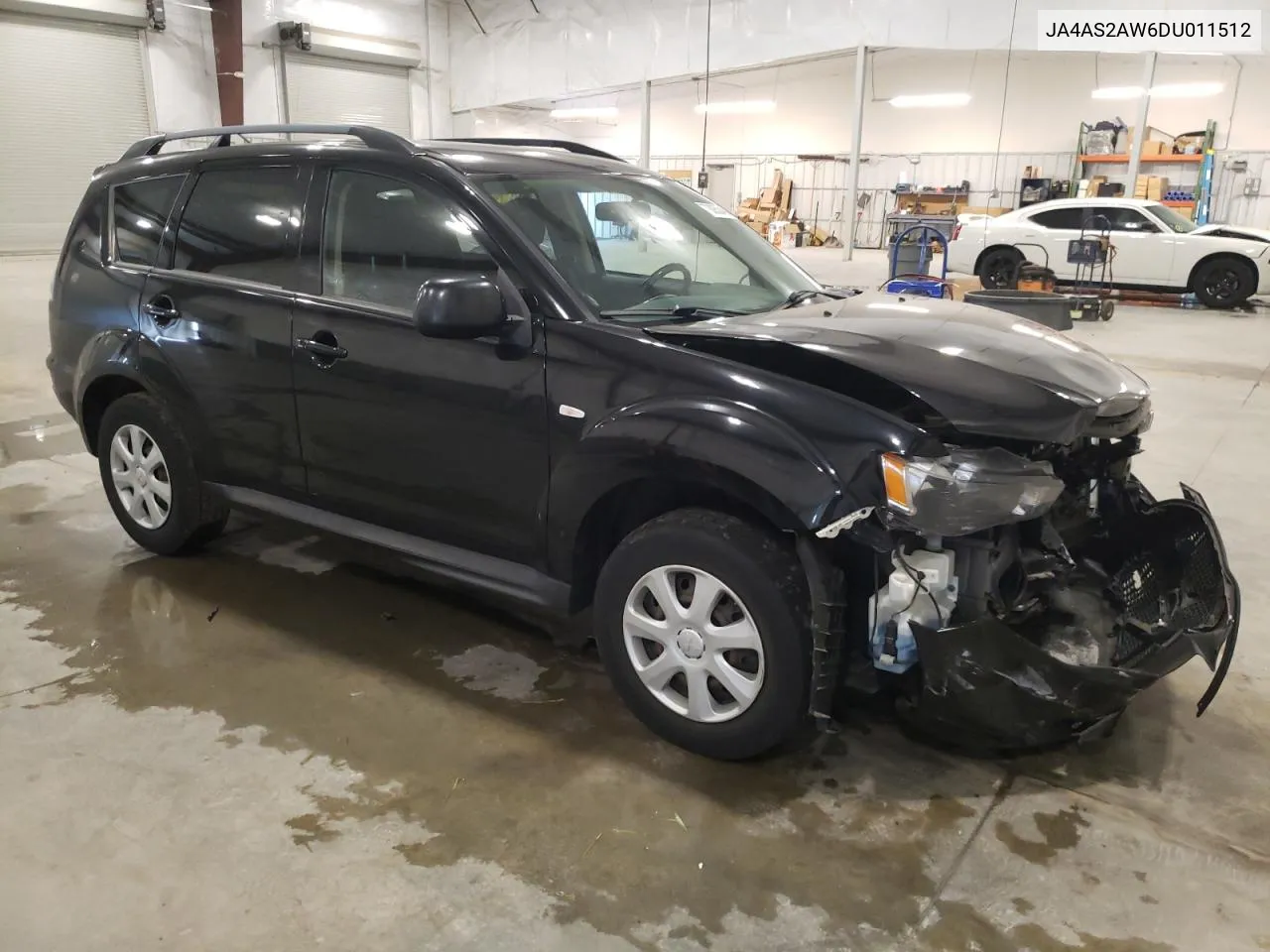 2013 Mitsubishi Outlander Es VIN: JA4AS2AW6DU011512 Lot: 70050484